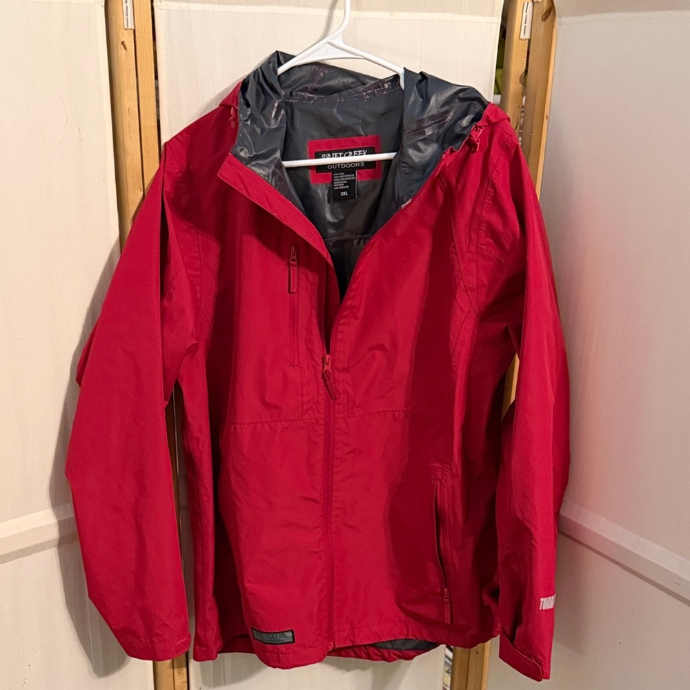 Drift Creek Outdoors Red Jacket 2XL